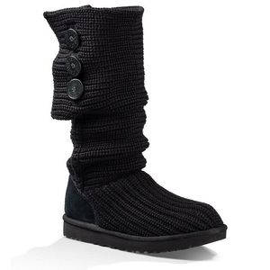 Knit black Ugg’s